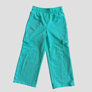BearPaw Girls Size 5/6 Green Cargo Pants